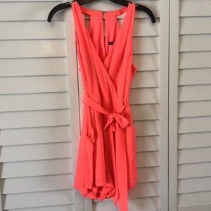 Neon Belted Romper